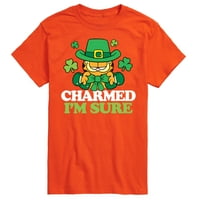 Garfield - Charmed Siguran sam - Muška grafička majica kratkih rukava