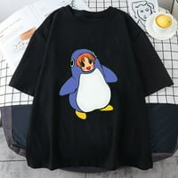 Jhpkjazumanga Daioh Chiyo Mihama Majice Žene Penguin Kawaii slatke crtane majice pamuk ljetni tees casual estetic harajuku
