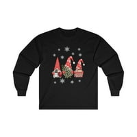 Gnomes Božićna majica, smiješni gnomi sa snežnim pahuljicama, smiješna božićna majica, podudaranje božićnih majica Aktivne fotografije