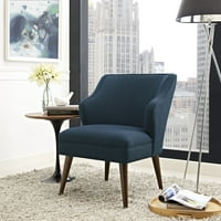 Moderan savremeni urbani dizajn Životni dnevni boravak fotelja, mornarsko plava, tkanina