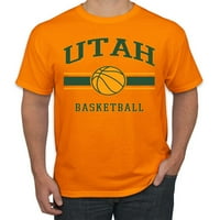 Divlji Bobby Grad Utah Košarka Fantasy Fan Sports Muška majica, narandžasta, 5x-velika