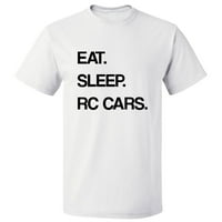 Jedite sa spavanje RC automobili majica TEE poklon