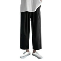 SNGXGN putne hlače za muškarce Muški Slim Fit Infinite Fle Chinos Black XL