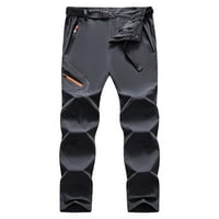 Aktivne hlače za muškarce Muške modne ulične lametne više džep udobne hlače za brzo sušenje ultra svjetlosnim