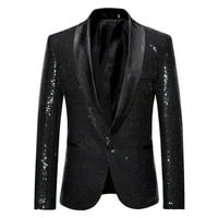 Outfmvch blezer jakne za muškarce Moderan čvrsti odijelo Blazer Business Wedding Party Jakna Obući ženski