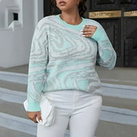 Plus veličine Žene dugih rukava majica Ležerne prilike pulover