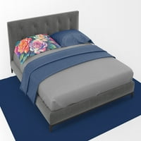 Gardenias u boji tkanine Standardni jastučnica