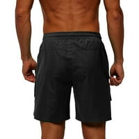 TOBCHONP Udobno muške gaćice za muške hlače Slim Fit Ležerne prilike za trčanje Modni ravni elastični