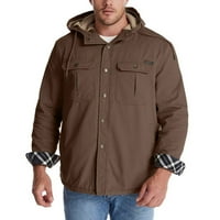 Muška jakna od runa gusta topla na otvorenom planinarska jakna s više džepnim džepom zatvarač plišanog toplog kaputa s dugim rukavima