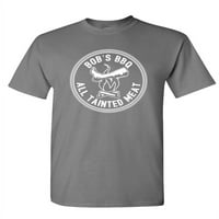 Roštilj - sve zatamnjeno meso - unise pamučna majica majica, drveni ugljen, XL