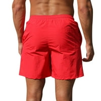 Memorijska pjena za pjenu muške casual pantalone Solid Trend Omladinski ljetni muški duksevi Fitness Hotchars Place Hlače za unutrašnjeg dječaka Najlon, Spante crveni m
