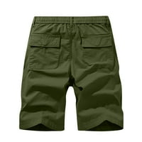Jsaierl Teretne kratke hlače za muškarce Ležerne prilike čiste boje na otvorenom Multi džepovi Atletski