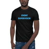 Plavi događaj Supervizor kratkih rukava pamučna majica s nedefiniranim poklonima