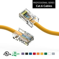 150ft CAT UTP Ethernet mrežnog mrežnog kabla žuto, pakovanje