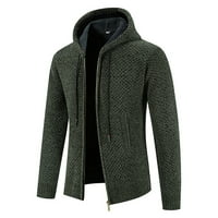 Cleance Muns dukseri s kapuljačom Klasični džemper s dugim rukavima pulover duks pulover casual puni zip jesen zimski kaput