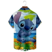 Disney Lilo & Stitch tiskana Ležerna havajska majica kratkih rukava
