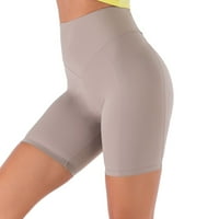 Lu's Chic ženske kratke hlače za kratke hlače Yoga biciklističke bedro meke duksere vježbajući Skinny