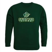 Majica Sveučilišta Saint Leo Leo Crewneck - Šumska zelena - 2xl