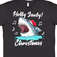 Inktastična morska pasa Holly Jawly Božićna majica