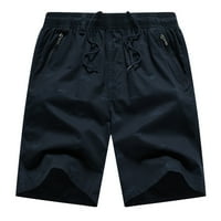 Muški kratke hlače Proljeće Ljeto Striped Džepne crtež natkrivene hlače Teretne hlače Dnevne odjeće