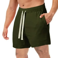 Wefuesd Muške kratke hlače Muškarci Solid Ležerne prilike Ležerne prilike na plaži Kratke hlače s džepovima