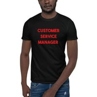 3xl crveni menadžer korisnika za korisnike kratkih rukava pamučna majica od nedefiniranih poklona