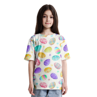 Ljetna ženska majica 3D zec tiskanje tinejdžerskih vrhova, dijete, # 01