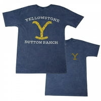 Majica za mineralno pranje Majica Yellowstone