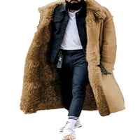 Paille Men MEA kaput rever kaput čvrste jakne u boji Ležerne putne odjeće Khaki l