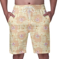 KANCHE MUŠKI ODBOR Skraćenice Muške ljetne modne ležerne havajske stile tiskane cvjetne hlače na plaži šorc