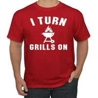 Pretvorite roštilje na pop kulturi Muška grafička majica, crvena, 3xl