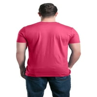 Trgovina4EVER-a s ponosom imaju malu Weineru smiješnu jazavsku passku grafičku majicu Veliki Heliconia Pink