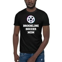 Tri ikona Brookline Soccer mama kratkih rukava pamučna majica od nedefiniranih poklona