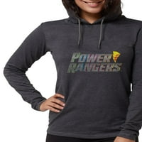 Cafepresss - Power Rangers Slogeni logo - Ženska majica sa kapuljačom
