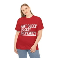 Jedite hokeju za spavanje Unizirane grafičku majicu