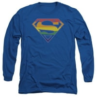 Superman - Prismatic štit - majica s dugim rukavima - X-velika