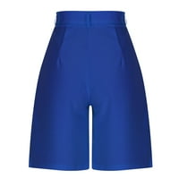 Hlače za žene Trendi ženske ljetne kratke hlače High Squik džep s kratkim hlačama Plava s C11912