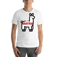 Nedefinirani pokloni 2xl Llama Mayra Short pamučna majica s kratkim rukavima