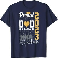 Drvo ponosan tata klase diplomiranog dizajna za seniorsku majicu