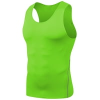 Tking modni muški košulje za brzo sušenje Sliming Body shaper prsluk vrpca rezervoara za vježbanje ABS