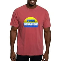 Cafepress - Besplatno Ukrajina Muška udobnost Colors® majica - Muške košulje udobnosti