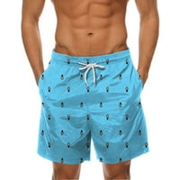 Uslužne kratke hlače Muške muške proljeće Ljetne casual šorc hlače tiskane sportske hlače na plaži sa džepovima