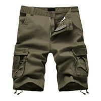Homenesgenicki muške kratke hlače Muške plus veličine Teretne kratke hlače Multi-džepovi opuštene ljetne