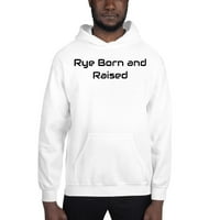 Rye rođen i odrastao duks pulover sa duhovitom od strane nedefiniranih poklona