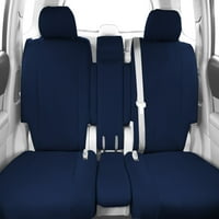 Caltrend Stražnji split klupa Cordura Seat pokriva za 2011 - RAM 2500- - DG305-04CA plavi umetci i obloži