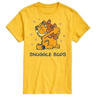 Garfield - Snuggle Buds - Muška grafička majica kratkih rukava