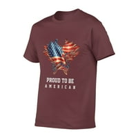 Generic Vintage T-majice ponosni su kao majica kratkih rukava na američkom Gildunu 180g