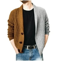 GASUE minimalistička stil kardigan za muškarce casual trendi mekani kaputi dugih rukava Udobne putovanja