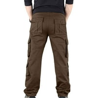 Muške maskirne taktičke hlače Divlje teretne hlače Čvrste vanjske planinarske radne hlače Multi-džepne opterećene pantalone za pantalone