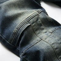 Viikei Muške hlače Clearence Plus veličine Hlače Muške pantalone za muškarce High-End Stretch nostalgični